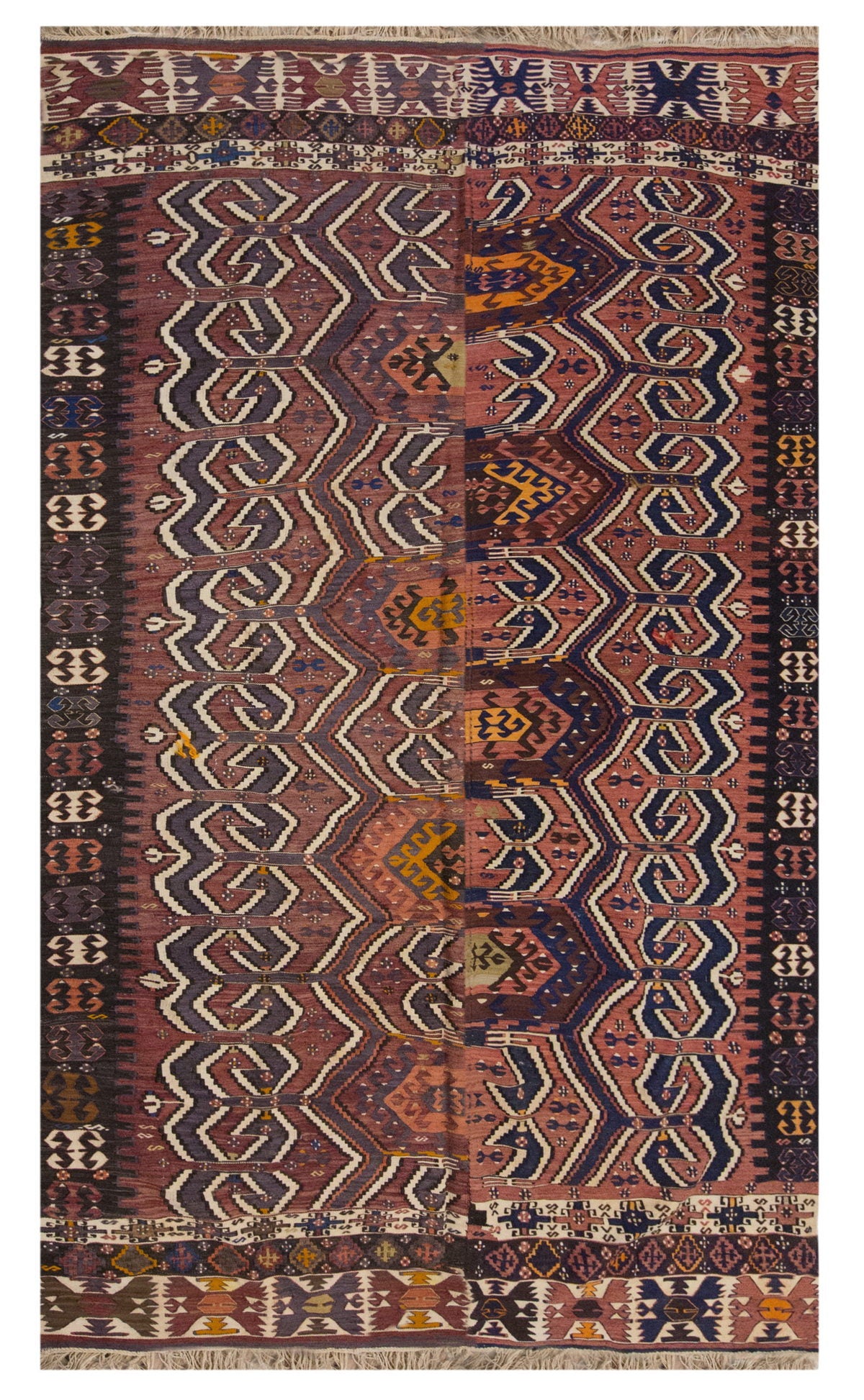 Vintage Large Afyon Dazkırı Kilim, 177 x 294 cm / 6 x 9.8 ft Kilim