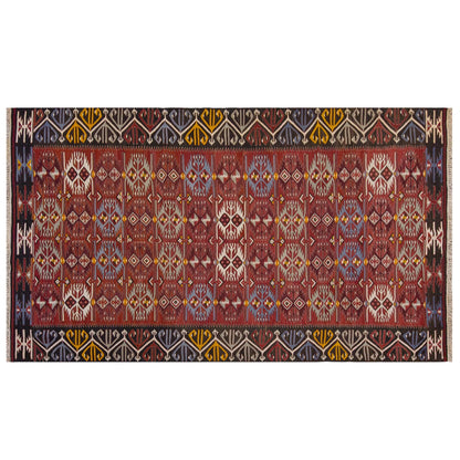 Vintage Large Afyon Dazkırı Kilim, 196 x 334 cm / 6.5 x 11 ft Kilim