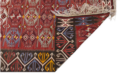 Vintage Large Afyon Dazkırı Kilim, 196 x 334 cm / 6.5 x 11 ft Kilim