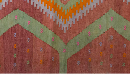 Vintage Large Afyon Kilim, 166 x 285 cm / 5.5 x 9.4 ft Kilim