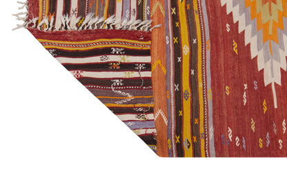 Vintage Large Afyon Kilim, 170 x 234 cm / 5.7 x 7.8 ft Kilim