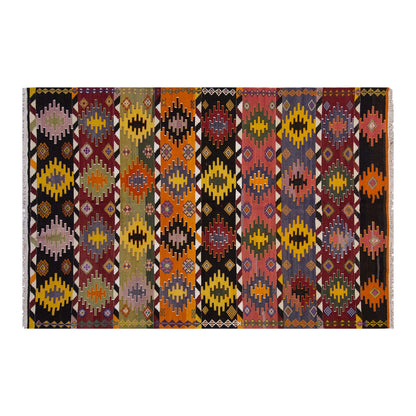 Vintage Large Afyon Kilim, 180 x 332 cm / 6 x 11 ft Kilim