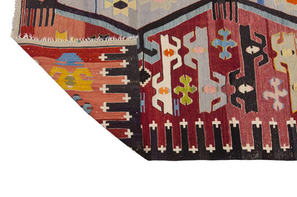 Vintage Large Afyon Kilim, 186 x 310 cm / 6.1 x 10.2 ft Kilim