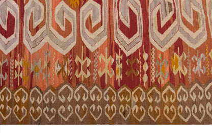 Vintage Large Afyon Kilim, 232 x 294 cm / 7.7 x 9.8 ft Kilim