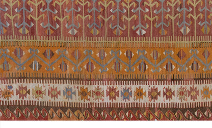 Vintage Large Aydın Kilim, 167 x 331 cm / 5.6 x 11 ft Kilim