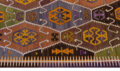 Vintage Large Barak Tribe Kilim, 158 x 276 cm / 5.2 x 9 ft Kilim
