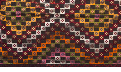 Vintage Large Cicim Rug, 125 x 255 cm / 4.1 x 8.4 feet