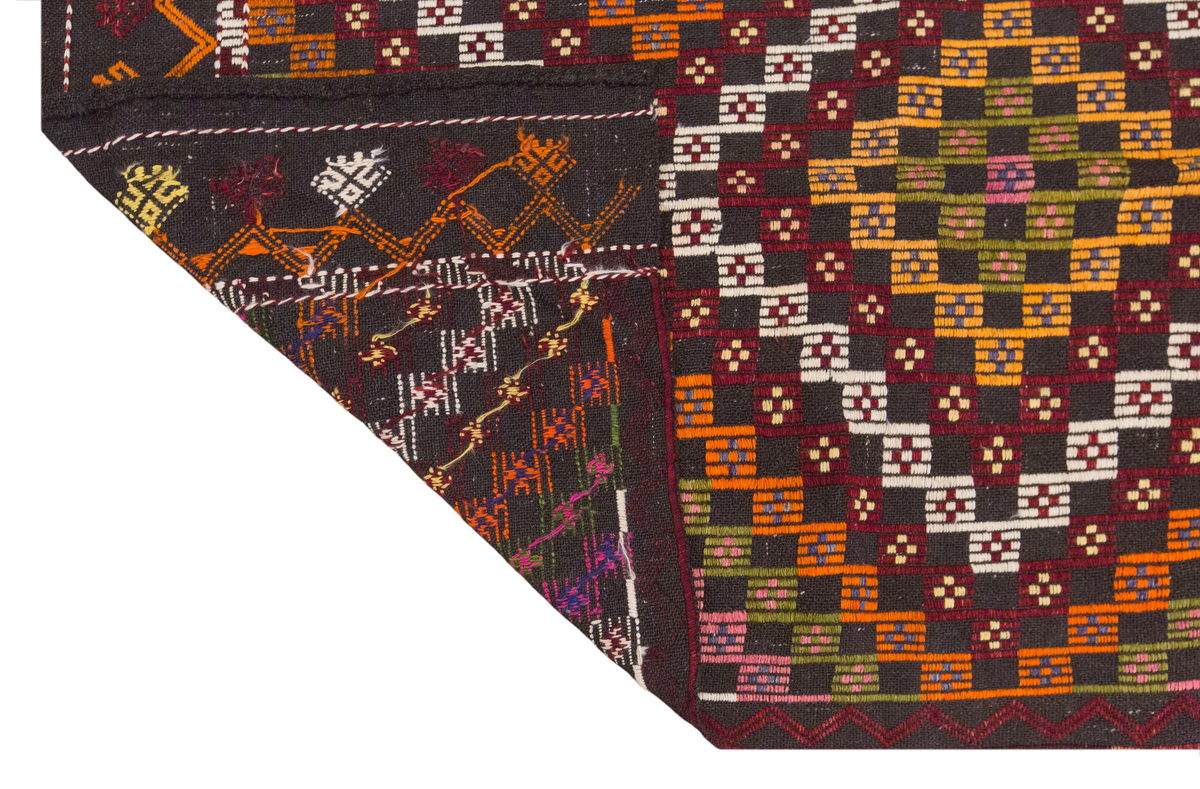 Vintage Large Cicim Rug, 125 x 255 cm / 4.1 x 8.4 feet