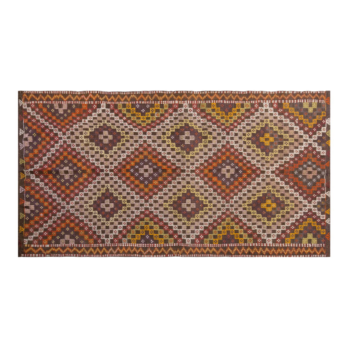 Vintage Large Cicim Rug, 147 x 270 cm / 5 x 9 feet