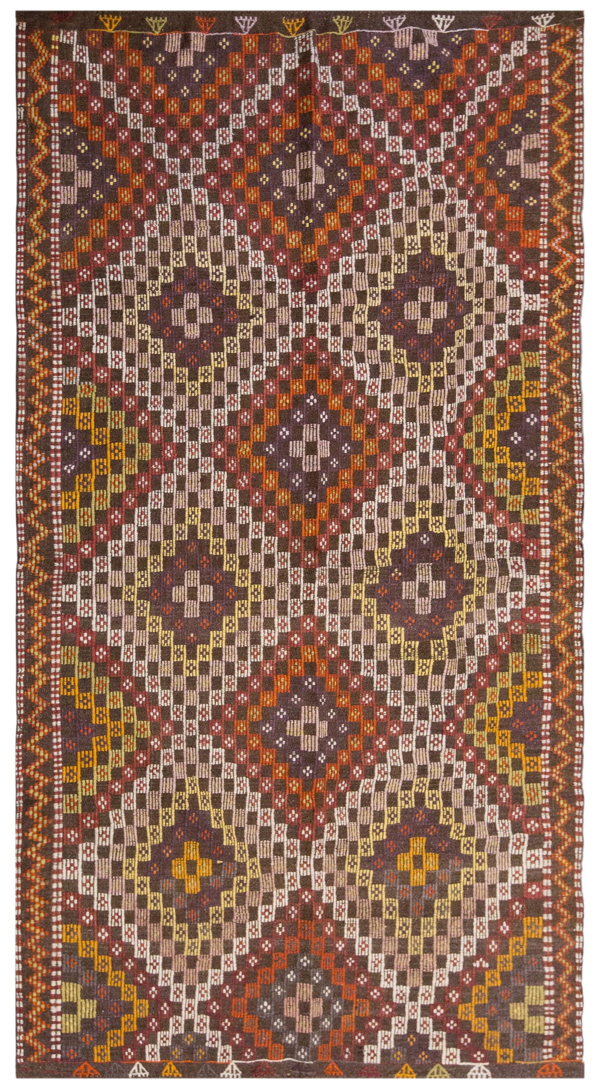 Vintage Large Cicim Rug, 147 x 270 cm / 5 x 9 feet