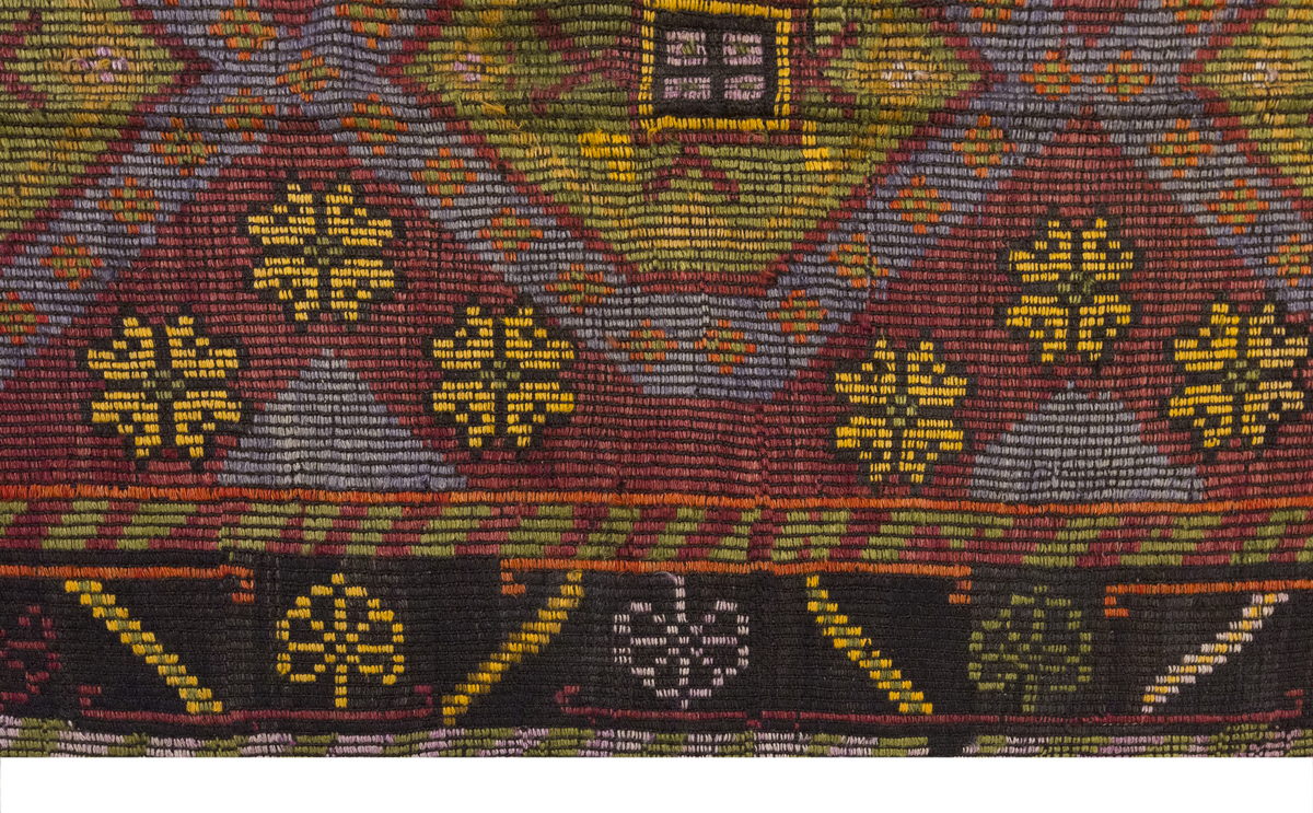 Vintage Large Cicim Rug, 150 x 298 cm / 5 x 9.9 feet