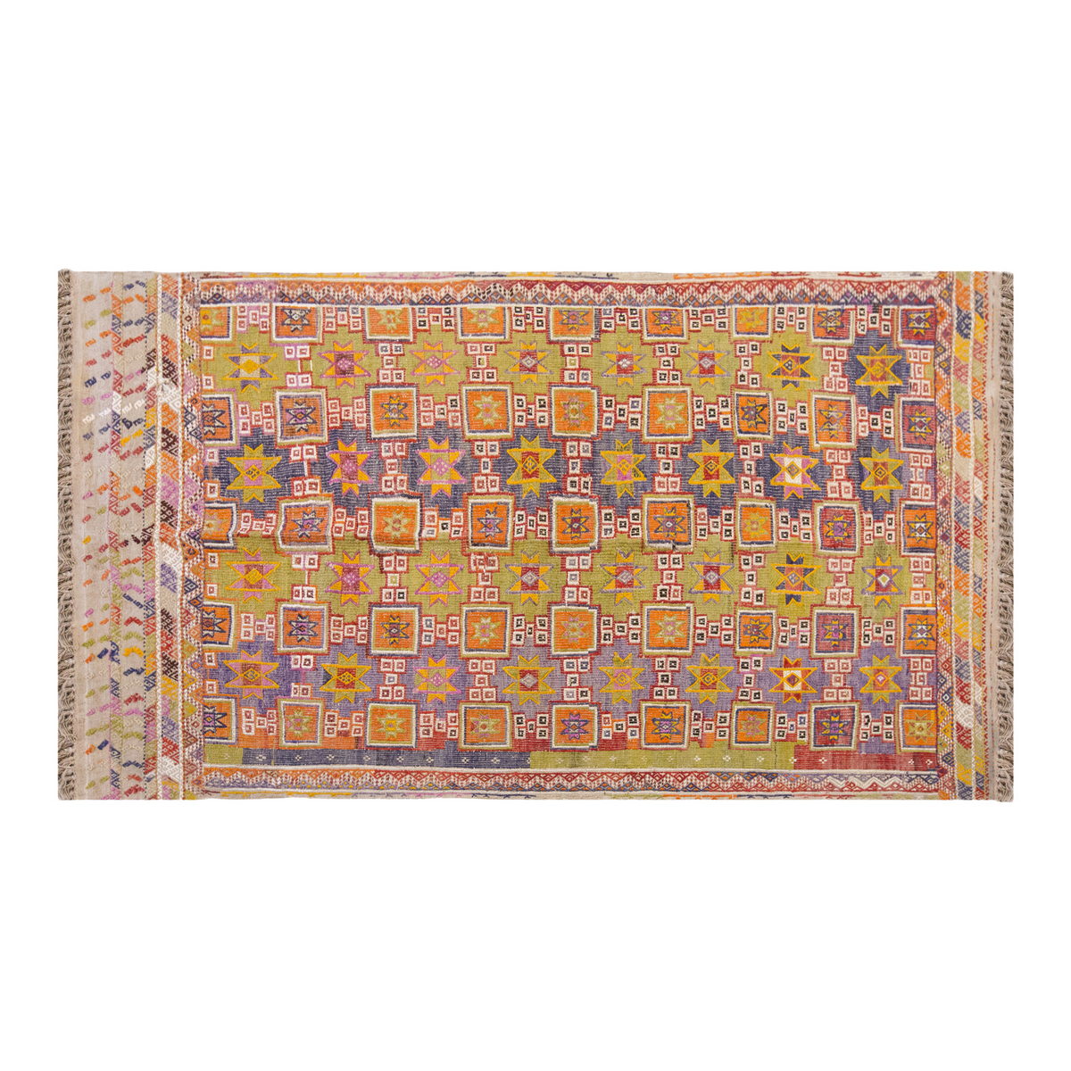Vintage Large Cicim Rug, 160 x 278 cm / 5.3 x 9.1 feet