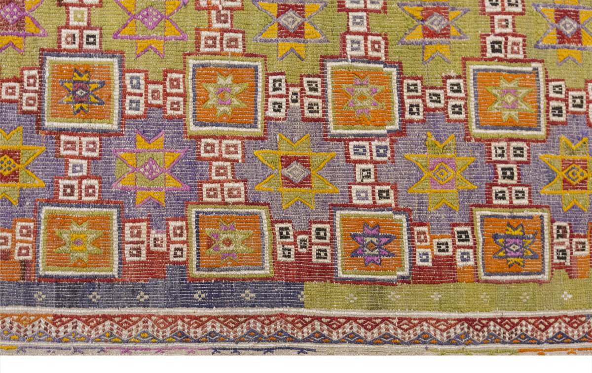 Vintage Large Cicim Rug, 160 x 278 cm / 5.3 x 9.1 feet