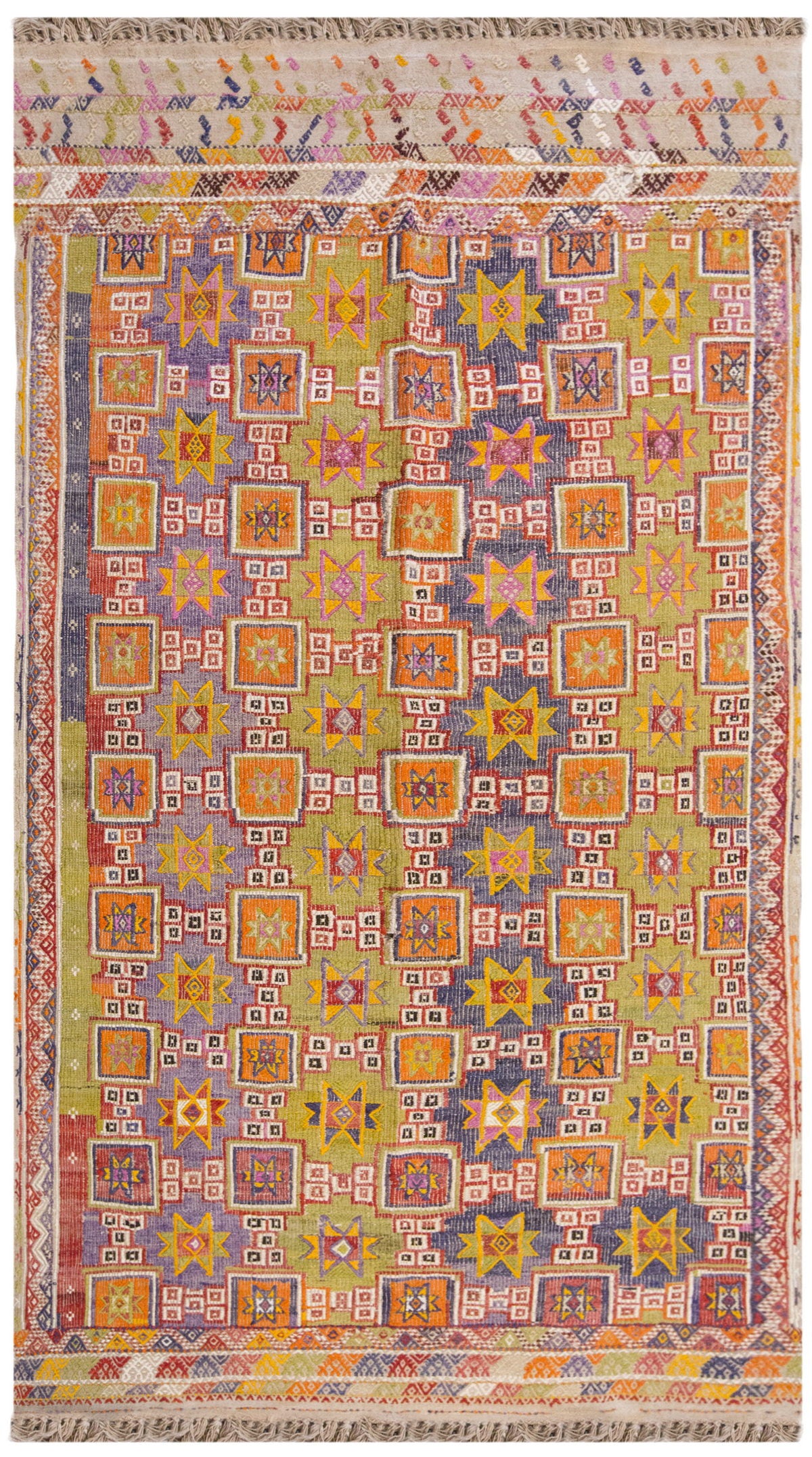 Vintage Large Cicim Rug, 160 x 278 cm / 5.3 x 9.1 feet