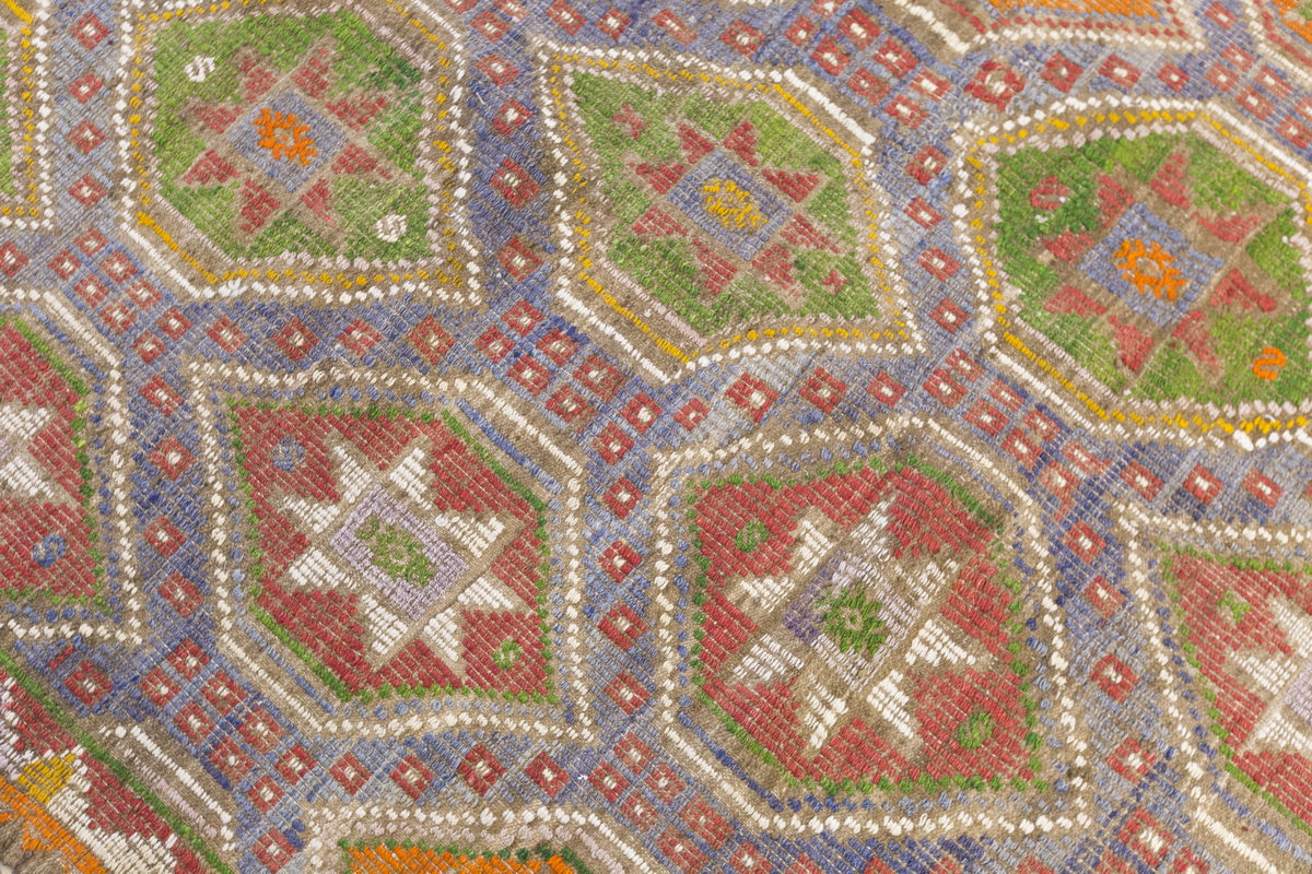 Vintage Large Cicim Rug, 161 x 298 cm / 5.3 x 9.9 feet