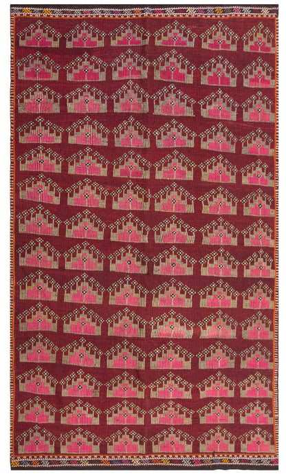 Vintage Large Cicim Rug, 161 x 298 cm / 5.3 x 9.9 feet