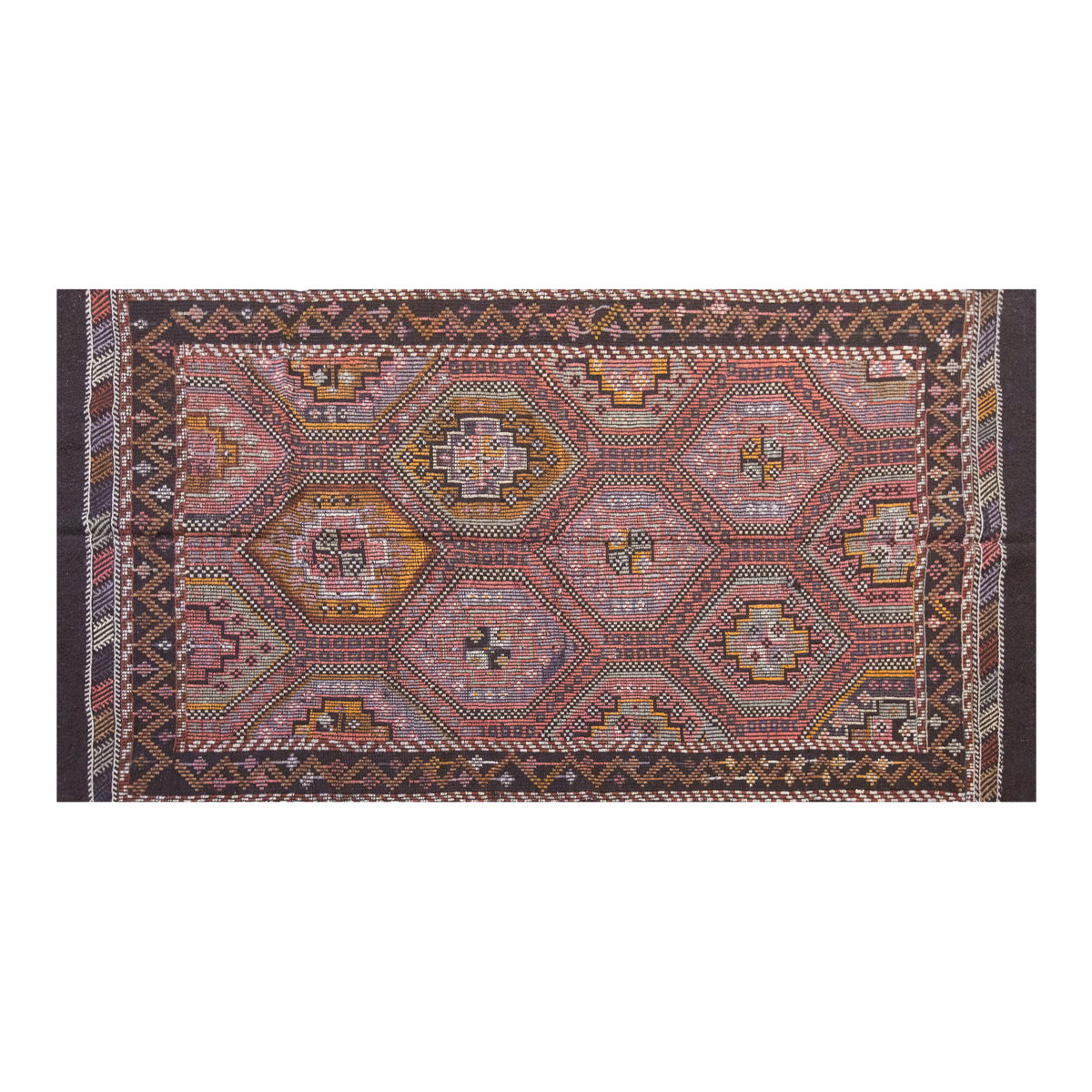 Vintage Large Cicim Rug, 166 x 297 cm / 5.5 x 9.9 feet
