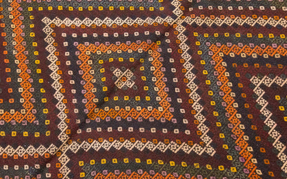 Vintage Large Cicim Rug, 1670 x 304 cm / 5.7 x 10 feet