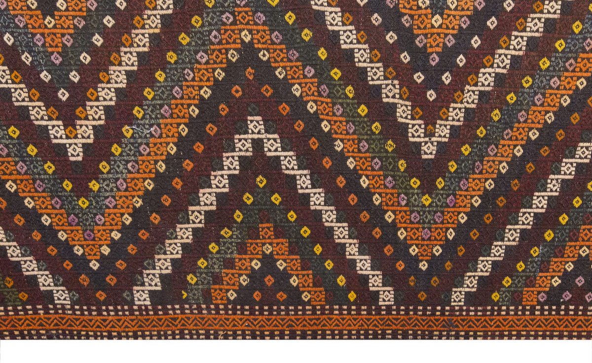 Vintage Large Cicim Rug, 1670 x 304 cm / 5.7 x 10 feet