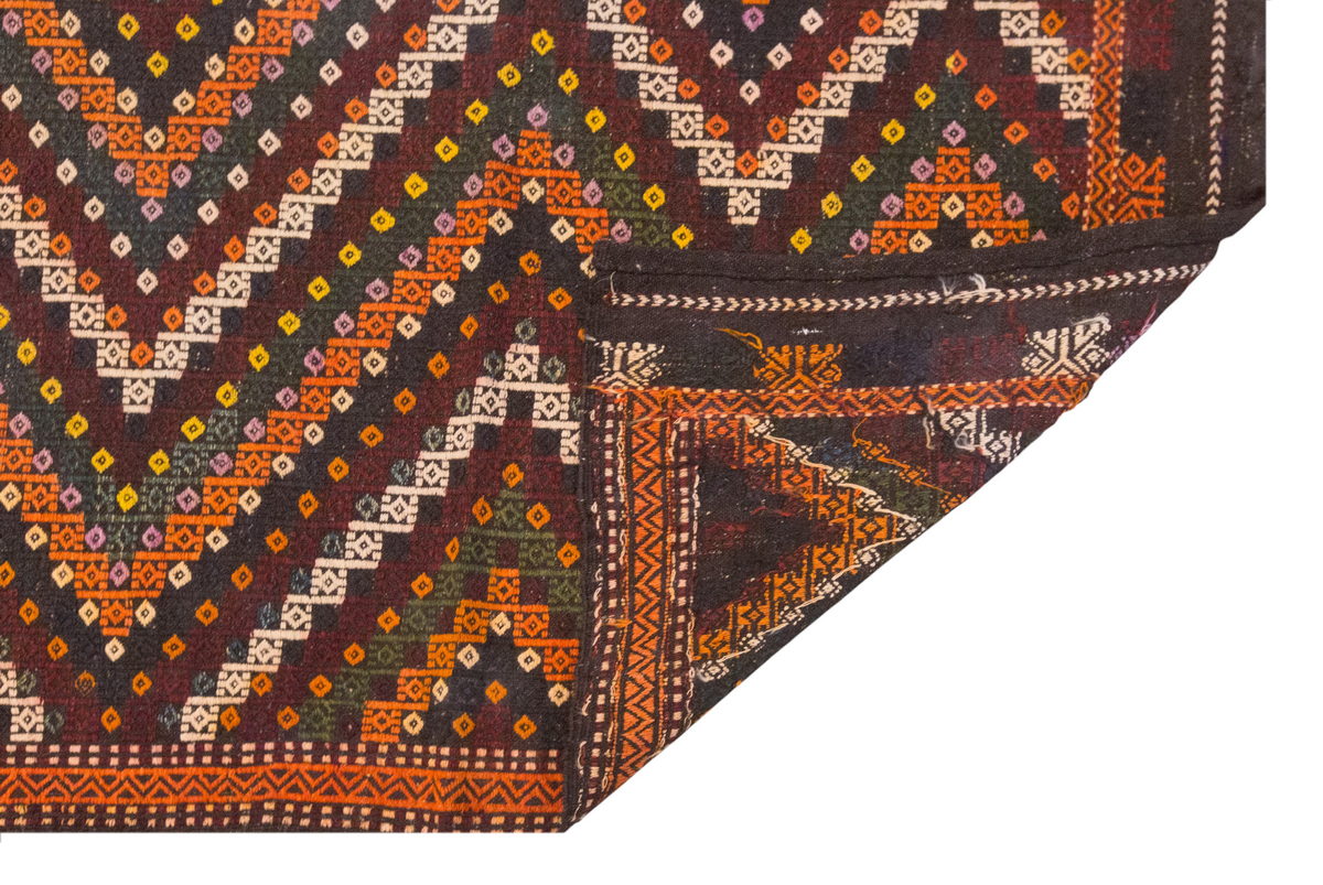 Vintage Large Cicim Rug, 1670 x 304 cm / 5.7 x 10 feet