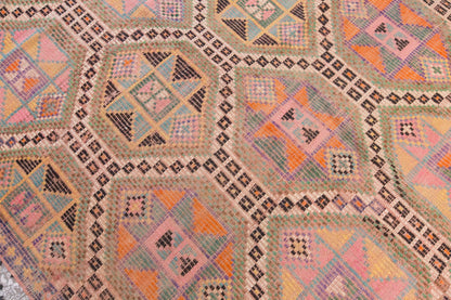 Vintage Large Cicim Rug, 168 x 346 cm / 5.6 x 11.4 feet
