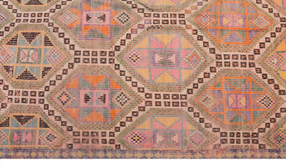 Vintage Large Cicim Rug, 168 x 346 cm / 5.6 x 11.4 feet