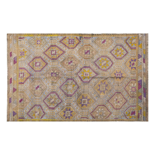 Vintage Large Cicim Rug, 172 x 276 cm / 5.8 x 9 feet