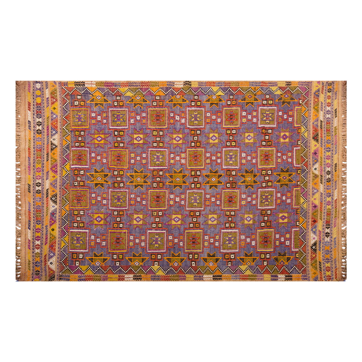 Vintage Large Cicim Rug, 173 x 269 cm / 5.8 x 9 feet