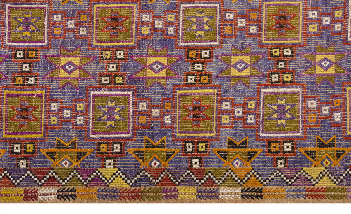 Vintage Large Cicim Rug, 173 x 269 cm / 5.8 x 9 feet