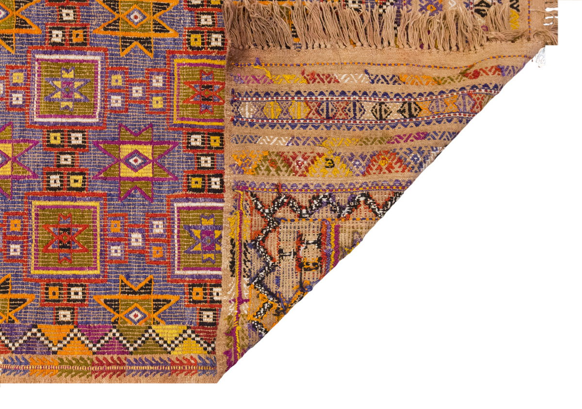 Vintage Large Cicim Rug, 173 x 269 cm / 5.8 x 9 feet