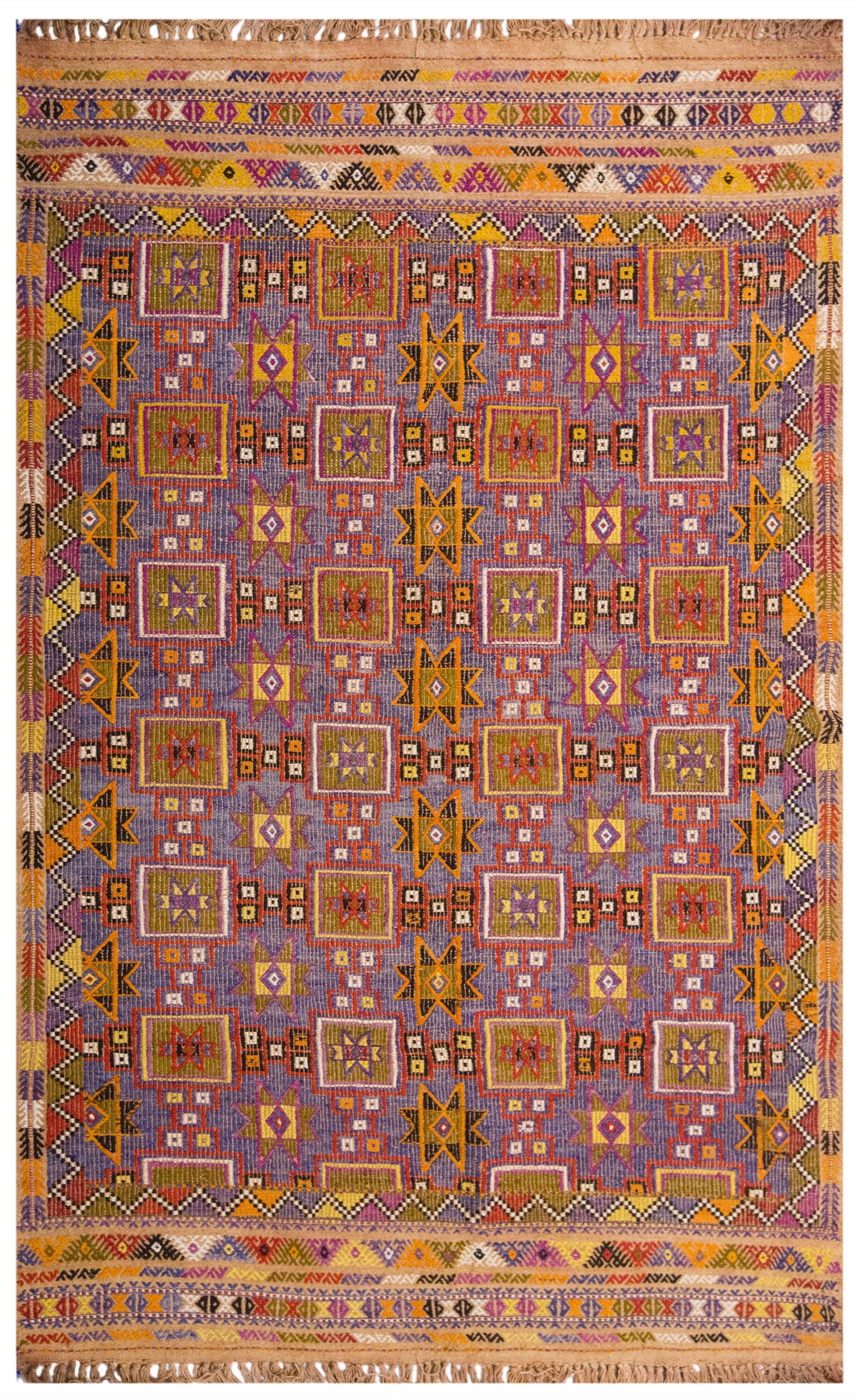 Vintage Large Cicim Rug, 173 x 269 cm / 5.8 x 9 feet