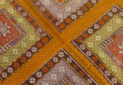 Vintage Large Cicim Rug, 173 x 372 cm / 5.8 x 12.2 feet