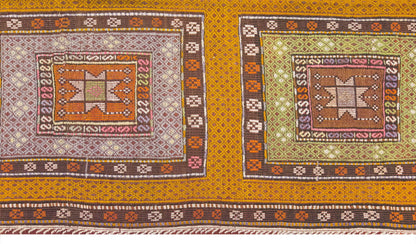 Vintage Large Cicim Rug, 173 x 372 cm / 5.8 x 12.2 feet