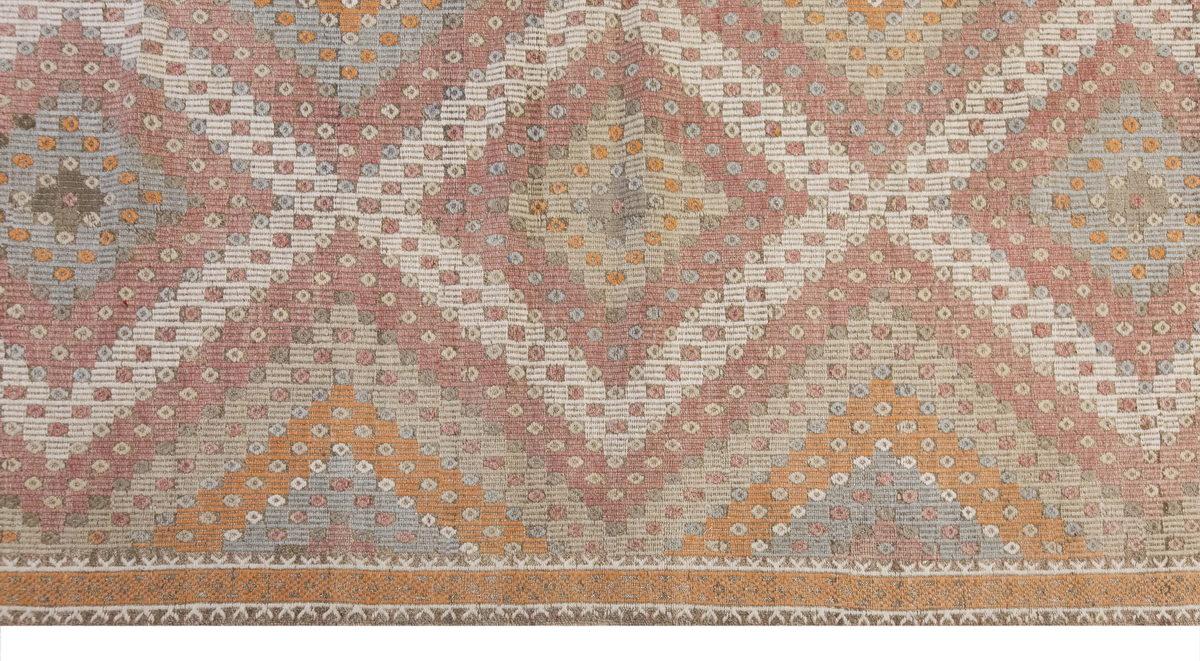 Vintage Large Cicim Rug, 175 x 334 cm / 5.9 x 11 feet