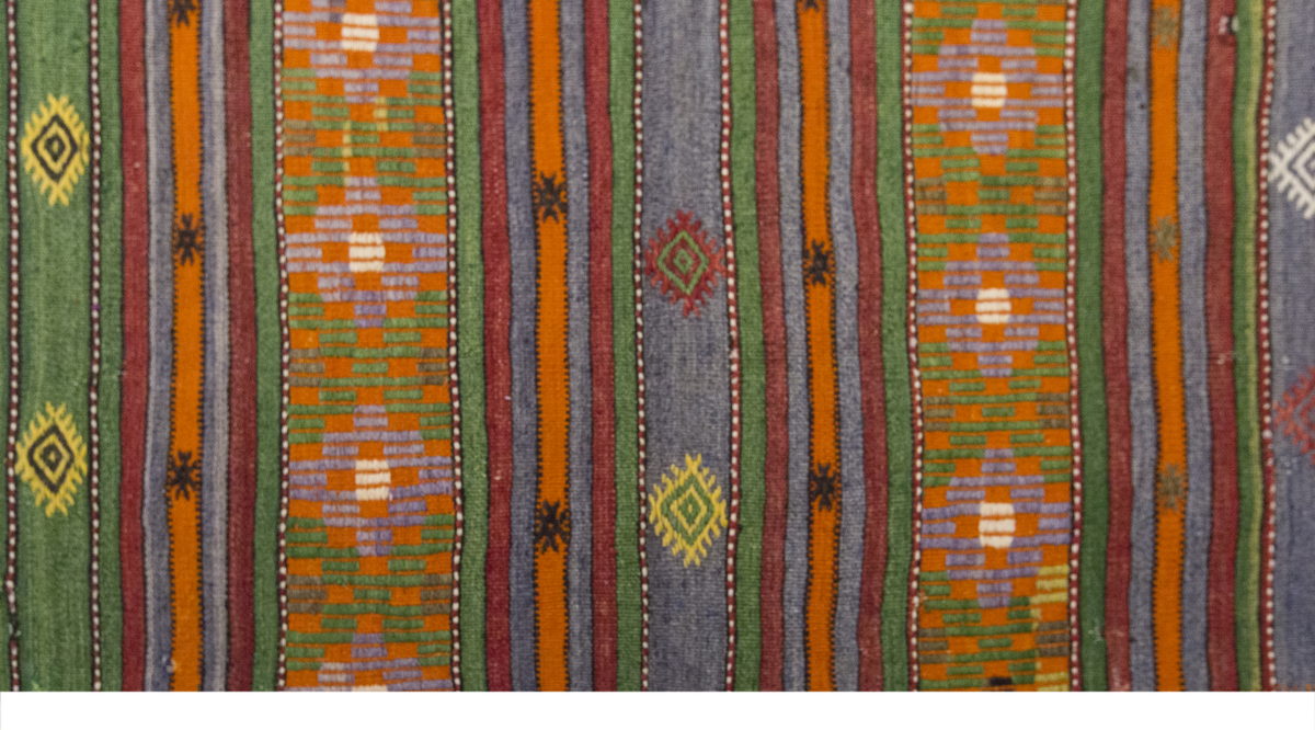 Vintage Large Cicim Rug, 176 x 321 cm / 5.9 x 10.6 feet