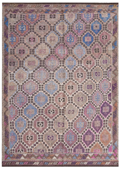 Vintage Large Cicim Rug, 177 x 253 cm6 x 8.4 feet
