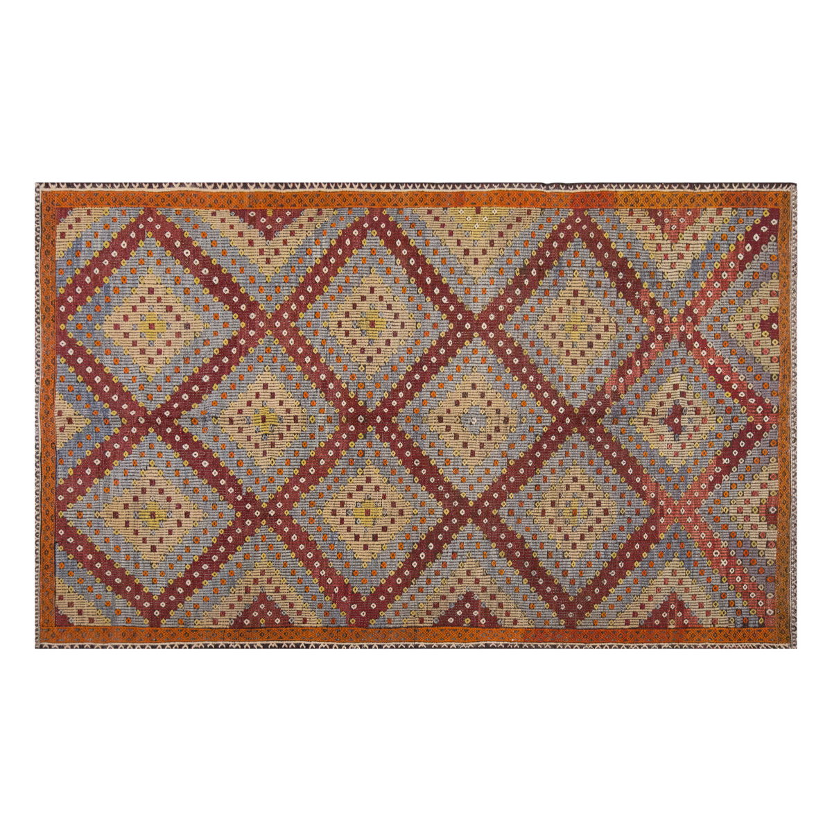 Vintage Large Cicim Rug, 177 x 290 cm / 6 x 9.6 feet