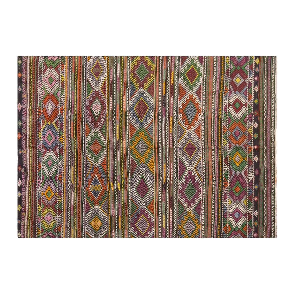 Vintage Large Cicim Rug, 178 x 240 cm / 6 x 8 feet