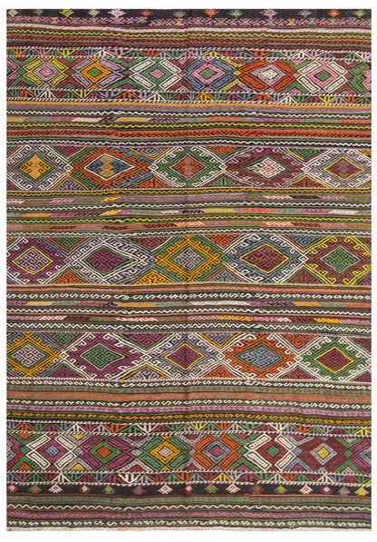 Vintage Large Cicim Rug, 178 x 240 cm / 6 x 8 feet