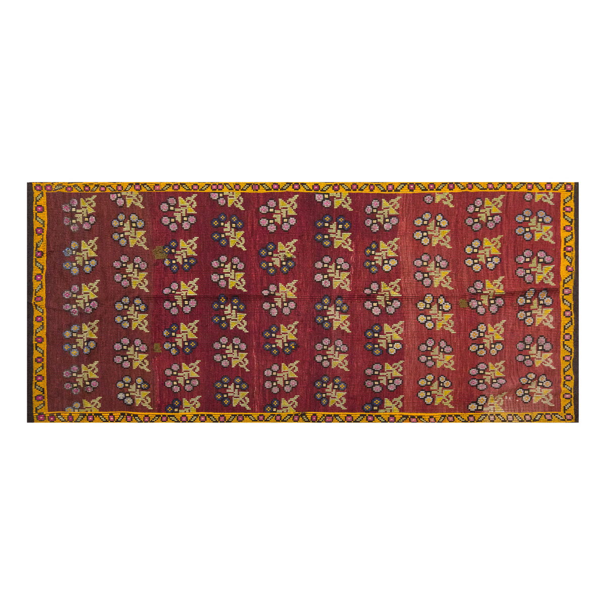 Vintage Large Cicim Rug, 178 x 298 cm /6 x 9.9 feet