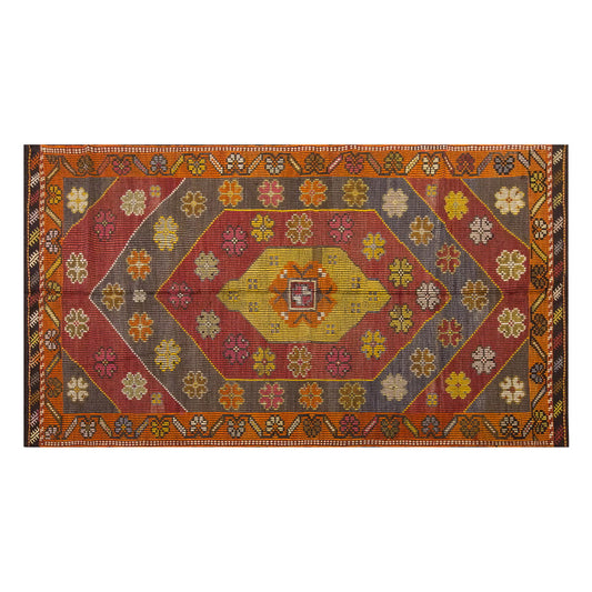 Vintage Large Cicim Rug, 178 x 310 cm / 6 x 10.2 feet