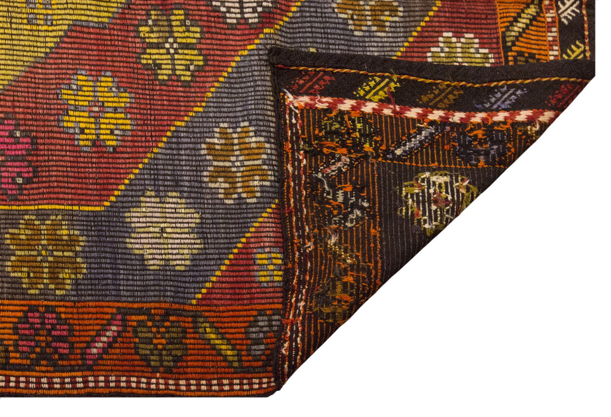 Vintage Large Cicim Rug, 178 x 310 cm / 6 x 10.2 feet
