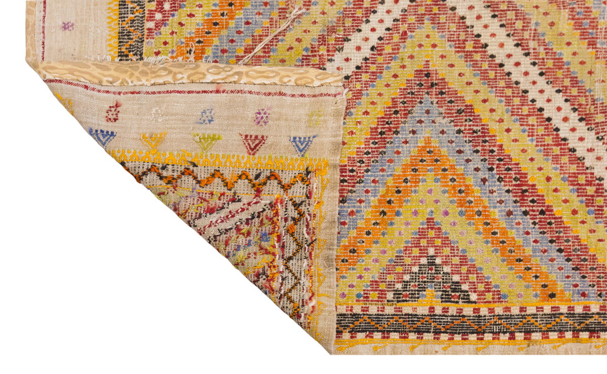 Vintage Large Cicim Rug, 182 x 275 cm / 6 x 9 feet
