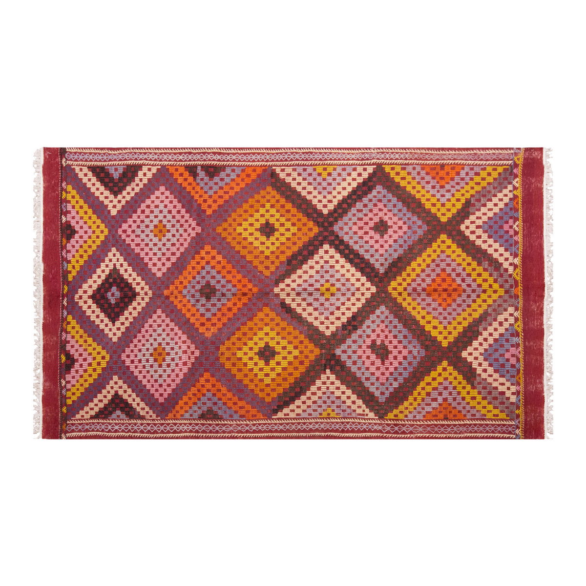 Vintage Large Cicim Rug, 184 x 294 cm6 x 9.8 feet
