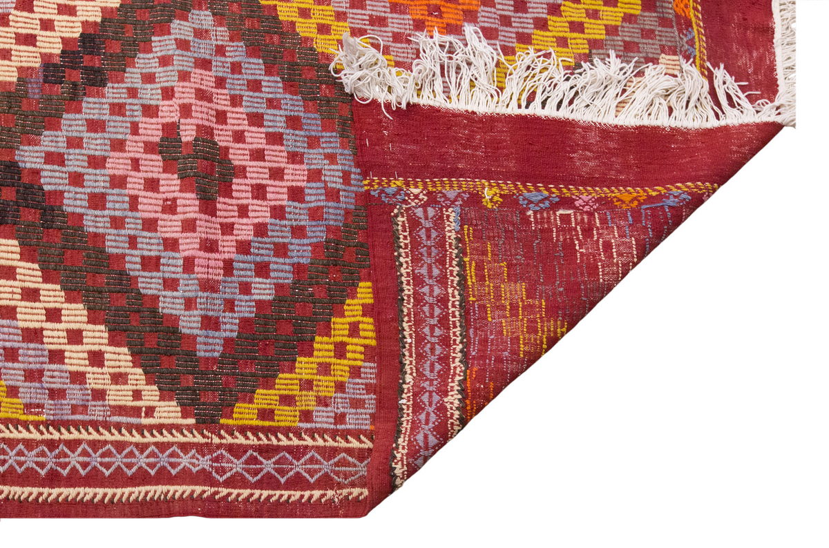 Vintage Large Cicim Rug, 184 x 294 cm6 x 9.8 feet