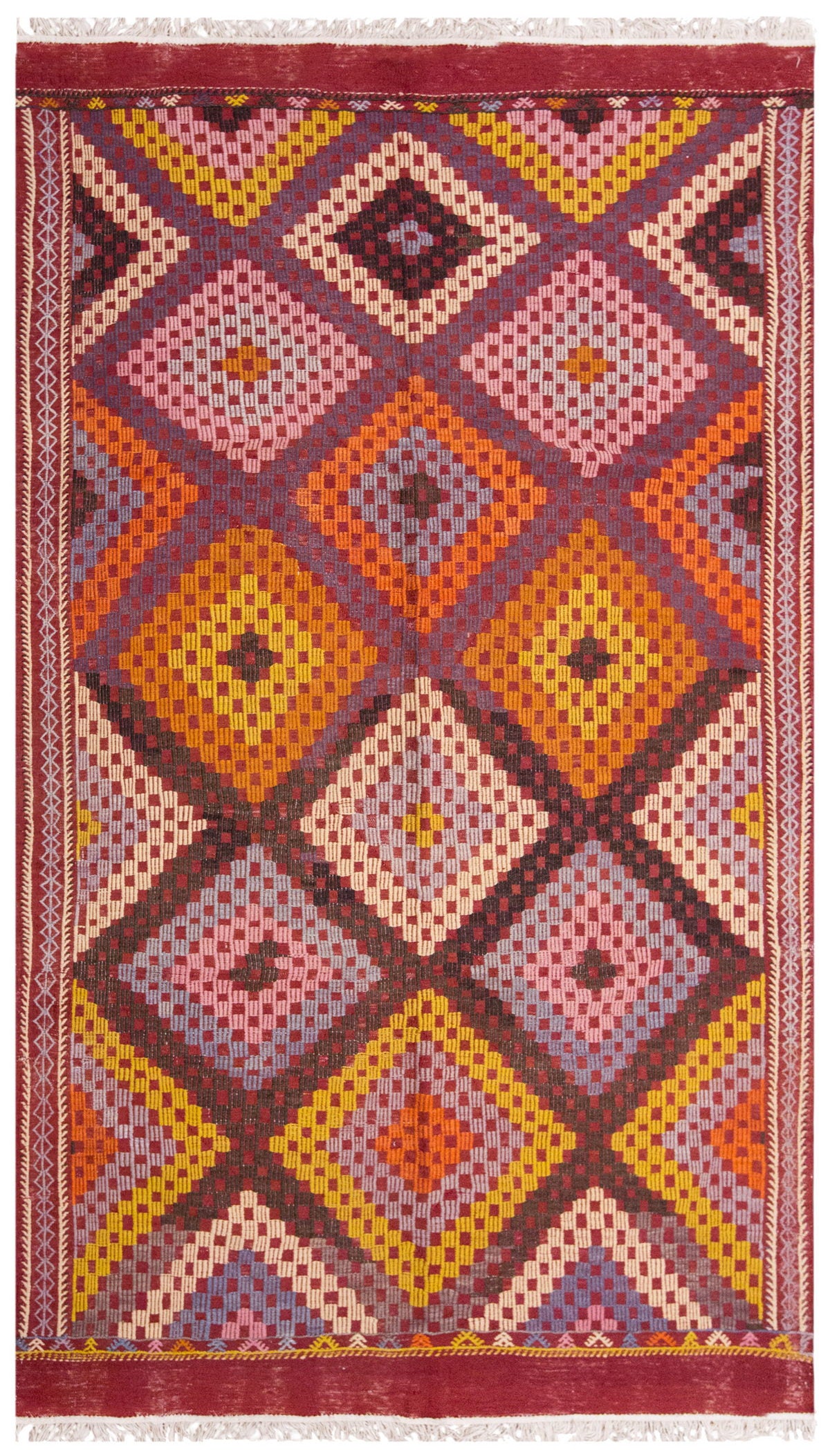 Vintage Large Cicim Rug, 184 x 294 cm6 x 9.8 feet