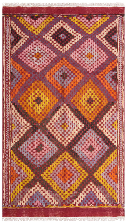 Vintage Large Cicim Rug, 184 x 294 cm6 x 9.8 feet