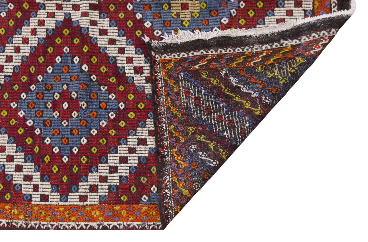 Vintage Large Cicim Rug, 184 x 327 cm / 6 x 10.9 feet