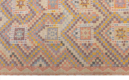 Vintage Large Cicim Rug, 186 x 277 cm / 6.1 x 9.1 feet