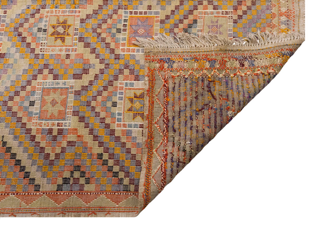 Vintage Large Cicim Rug, 186 x 277 cm / 6.1 x 9.1 feet